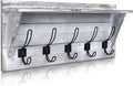 HBCY Creations Rustic Wall Mounted Coat Rack by HBCYCreations