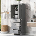 Tall Narrow Storage Cabinet by Virubi