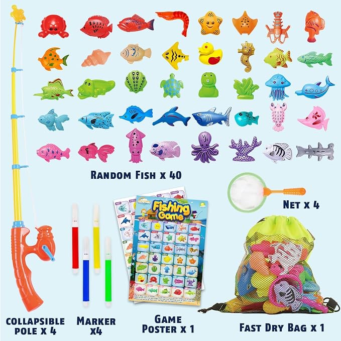 CozyBomB™ Magnetic Fishing Toys Game Set - Image 2