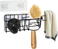 Sponge Holder Smile Face with Dish Cloth Hanger by Yuibthr