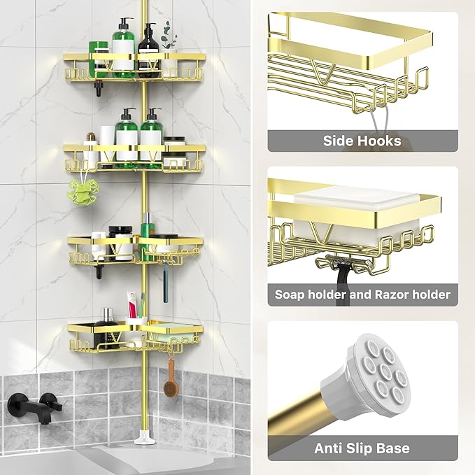 Shower Caddy Tension Pole - Image 5