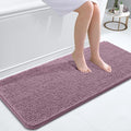 OLANLY Bathroom Rugs 47x20, Extra Soft Absorbent Chenille Bath Rugs, Rubber by OLANLY