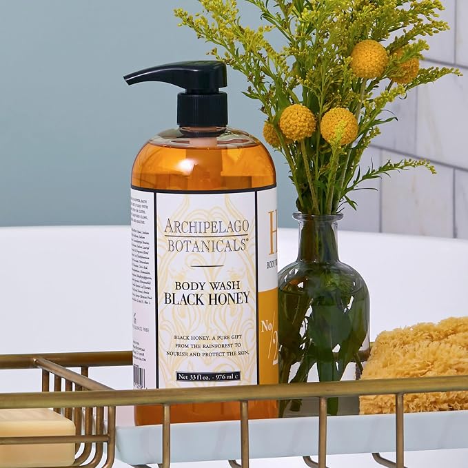 Archipelago Botanicals Black Honey Body Wash, Moisturizing and Hydrating Daily - Image 3