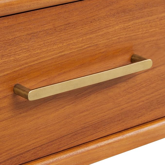 Signature Hardware 953363-48-UM-8 Novak 48" Freestanding Teak Single Basin - Image 6