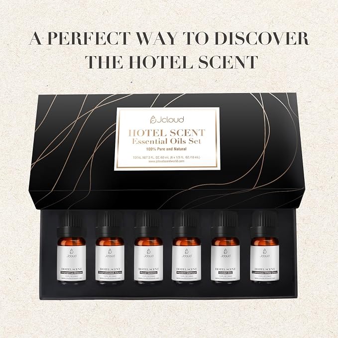 JCLOUD Hotel Diffuser Oils Set | Top 6 Luxury Hotel Inspired Essential Oils - Image 2