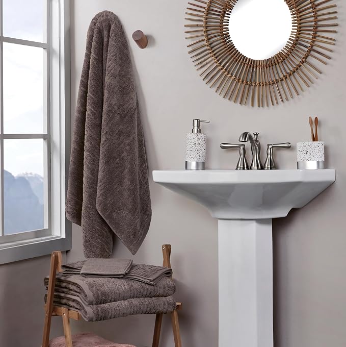 SKL Home CloudSoft Cotton Luxury 6 Pc Towel Set - Image 5
