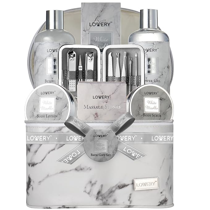 Christmas Gifts for Mom from Daughter & Son, Spa Gifts for Women, Bath and Body by LOVERY