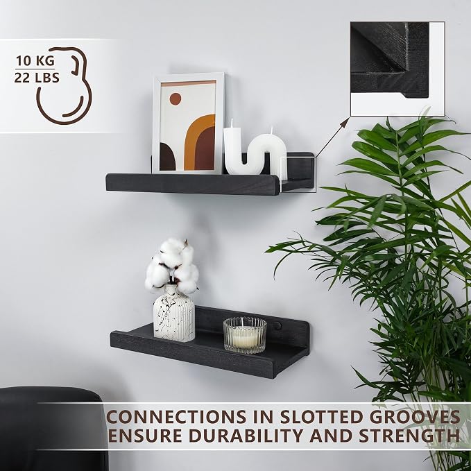 Floating Shelves for Wall 12 inch, Waterproof, Wall Storage Shelves - Image 5