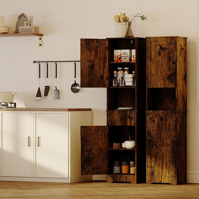 Tall Bathroom Cabinet, Storage Cabinet - Image 7
