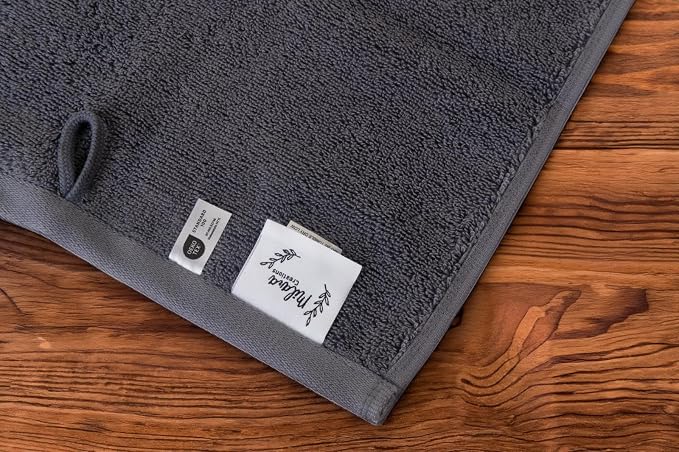 Milara Turkish Super-Plush Bathroom Hand Towels Set 2-Piece | Premium Cotton - Image 7