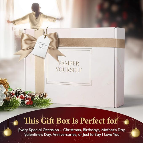17-Piece Luxury Gift Set with Robe | Complete INFUSÉ White Tea & Coconut Bath - Image 2