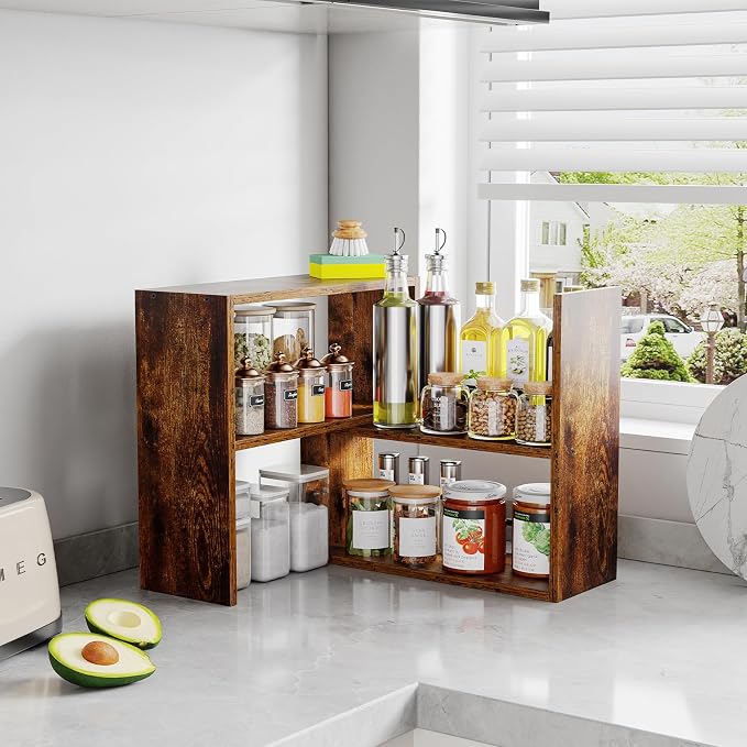 Expandable Cabinet Organizer Shelf - Image 4