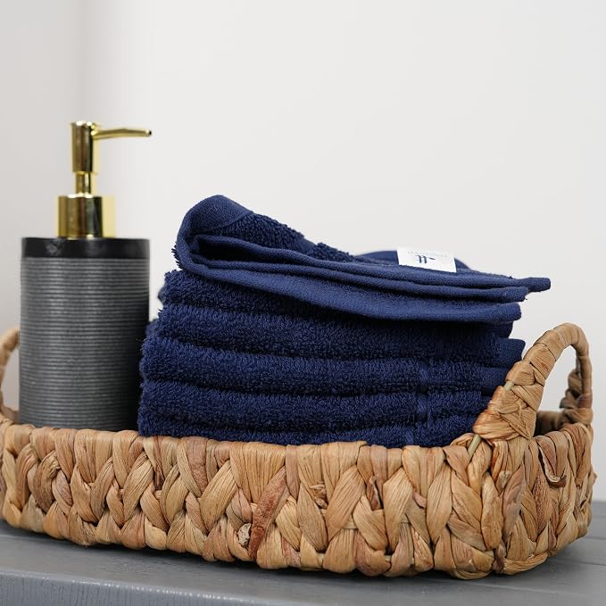 Tens Towels Pack of 60 Washcloths, 12 x 12 Inches, Lighter Weight, Quick to Dry - Image 2