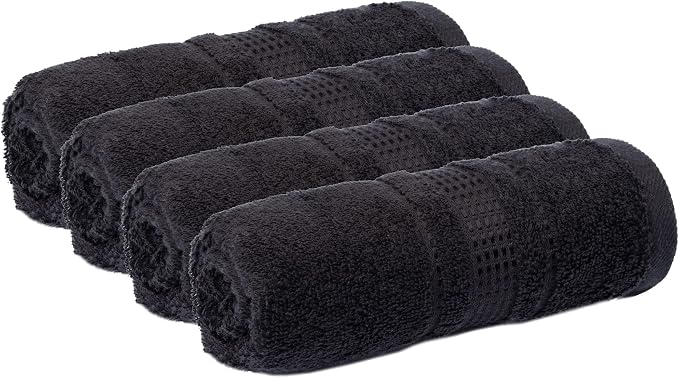 Melissa Linen, 4 Piece Washcloths Set, 100% Turkish Cotton Towels - Image 3
