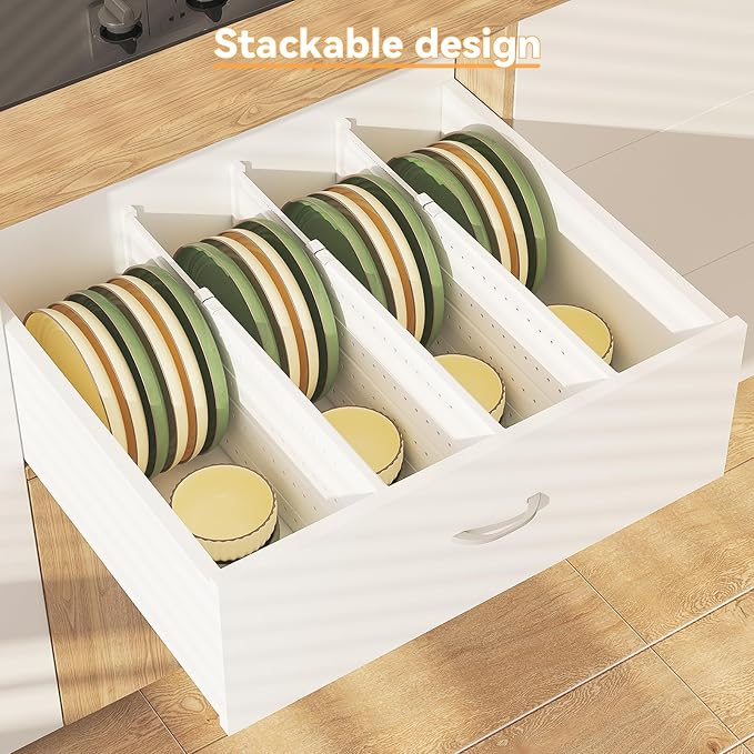 REBECAT 10 Pack Drawer Dividers - Image 7