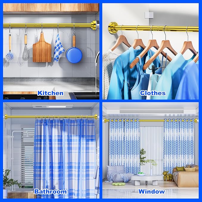 Ausemku Shower Curtain Rod Tension - Image 7