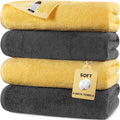 SEMAXE 4-Pack Luxury Bath Towels by SEMAXE
