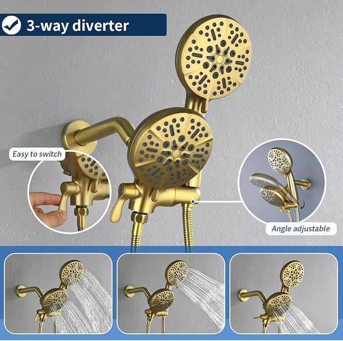 2 Handle Shower Faucet Set - Image 4