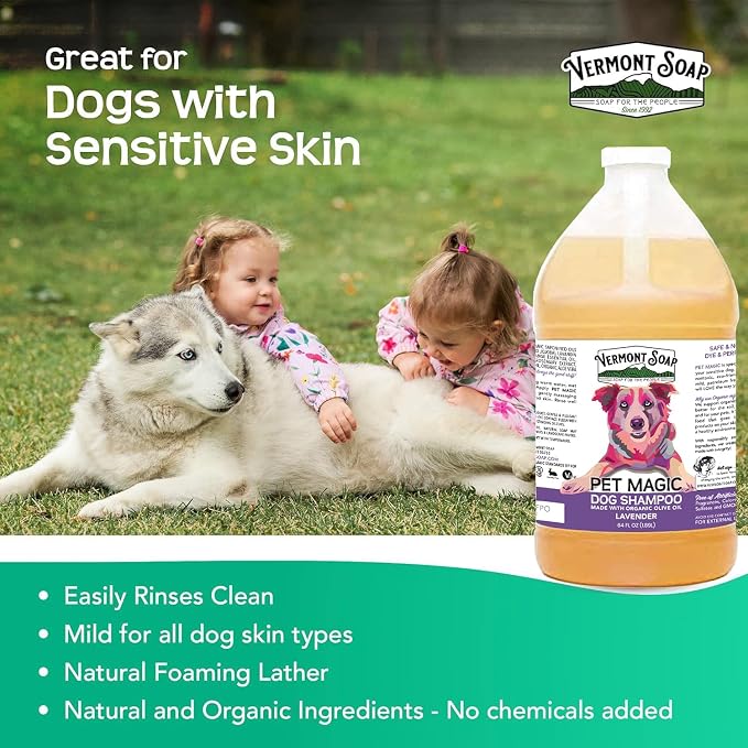 VERMONT SOAP Organics Pet Shampoo - Image 6