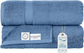 SALBAKOS 100% Turkish Cotton Extra Large Bath Sheet Set of 2 35x70 inch | by SALBAKOS