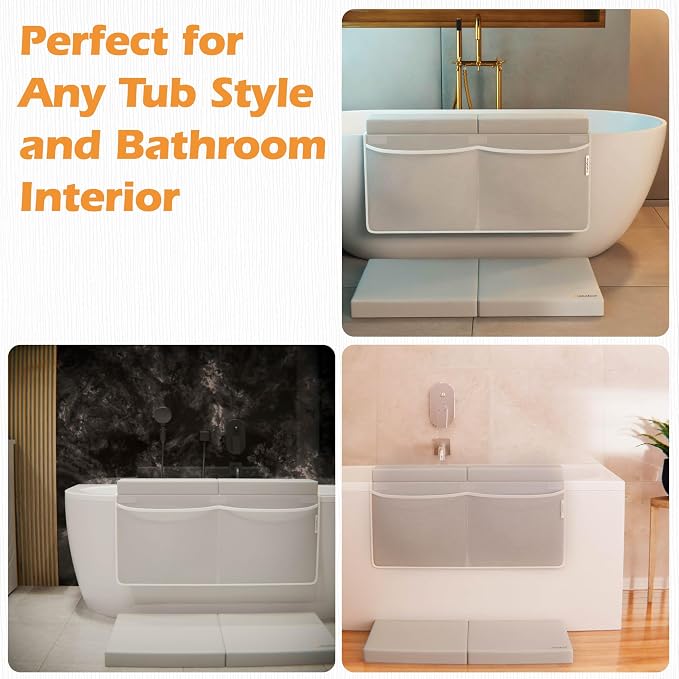Premium Bath Kneeler, Baby Bath Kneeler and Elbow Rest Pad Set, Kneeling Pad - Image 8