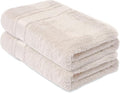 Melissa Linen, 2 Piece Hand Towel Set, 100% Turkish Cotton Face Hand Towels by MelissaLinen