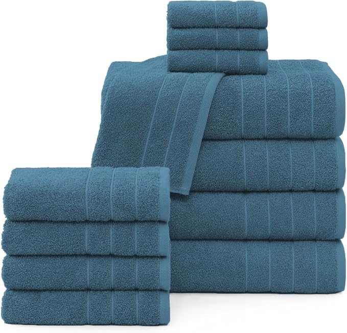 Casa Platino 100% Cotton Luxury Bath Towel Set by CasaPlatino