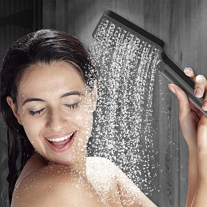 Shower System Modern Rain 8 inches Brass Faucet Set - Image 3