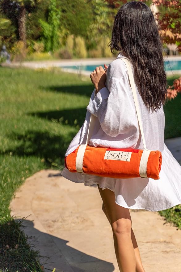 SOFE H&L | LINVIA Foutah Quick Dry Beach Towel Pack of 1 CARETTA - Image 6