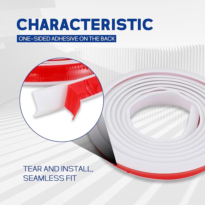 118 Inch Shower Threshold Water Dam Guard Included Silicone sealant, - Image 3