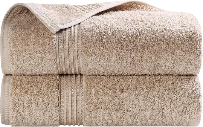 Superior Egyptian Cotton Bath Towel Set, Home Bathroom Towels, Guest Bath - Image 2