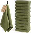 SEMAXE 12 Pack Hand Towels for Bathroom, 100% Cotton Towels by SEMAXE