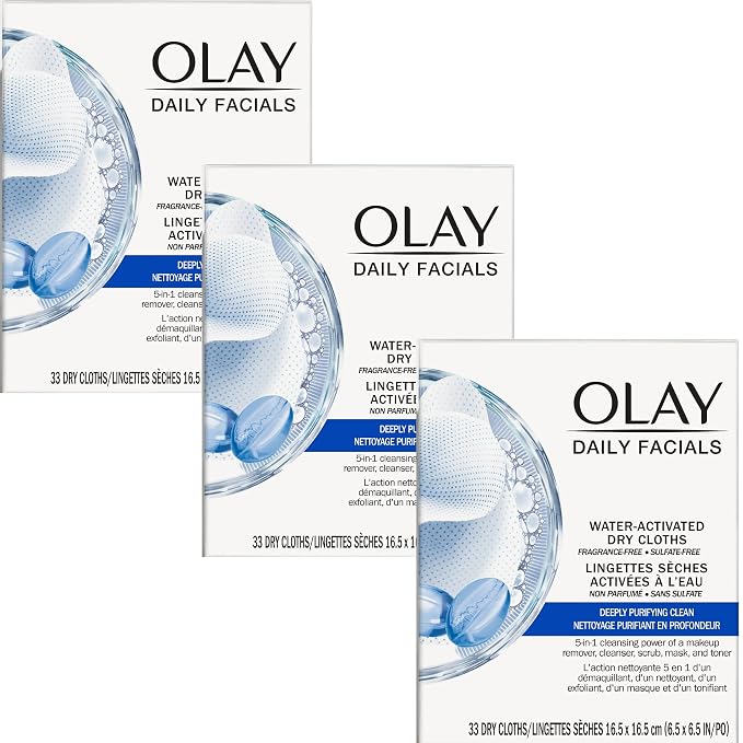 Olay Daily Facial Cleansing Cloths by Olay