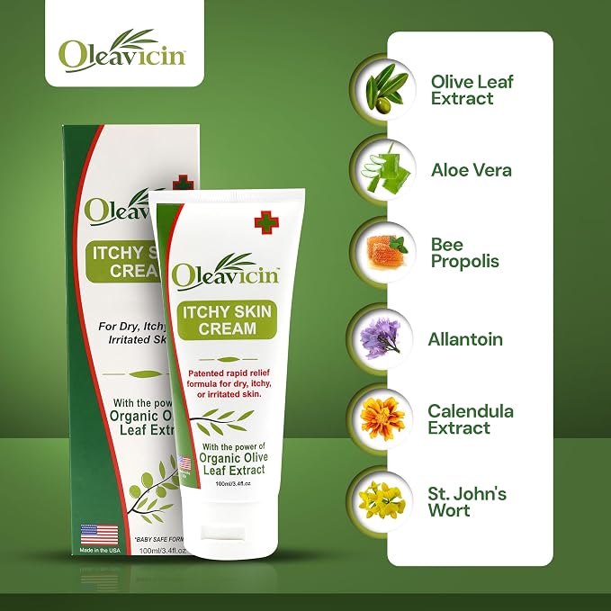 Oleavicin Organic Extra Strength Anti-Itch Cream - Image 6