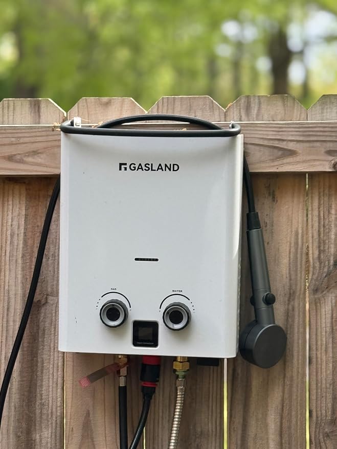 GASLAND 2025 Goshower G5 Portable Propane Water Heater | 1.32 GPM, 000 BTU | - Image 9
