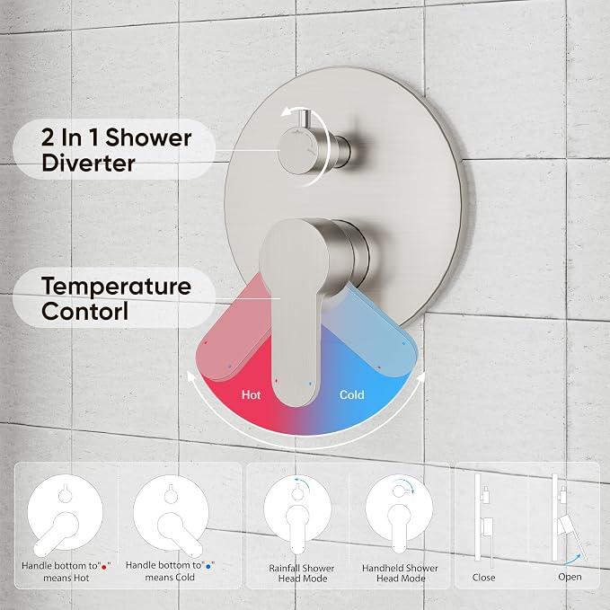 Gabrylly Shower Faucet Set, Shower System - Image 5