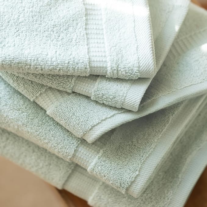 SALBAKOS 100% Turkish Cotton 6-Piece Towel Set | Heirloom Quality Hotel & Spa - Image 3