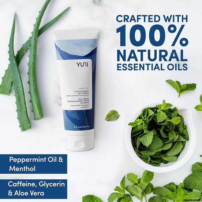 YUNI Beauty Body Gel-Cream – Hydrating Skincare – Cooling Gel – Tones & Firms – - Image 3