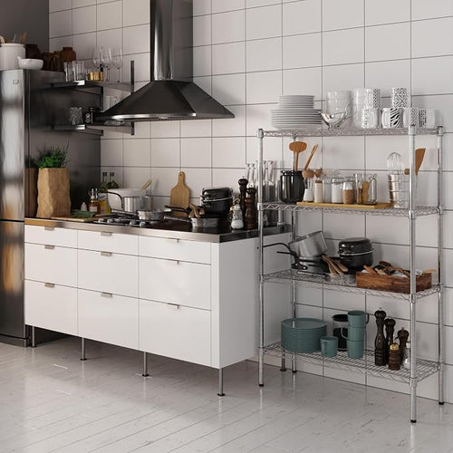 14" Deep x 36" Wide x 54" Height Wire Shelving Kit | 4-Tier | NSF Commercial - Image 2