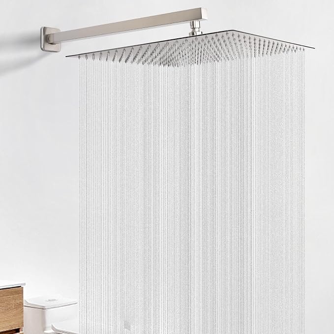 HarJue Shower Arm, Rain Shower Head Extension Extender, - Image 5