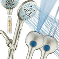 AquaCare High Pressure 10 Spray Mode Filtered Showerhead by HotelSpa