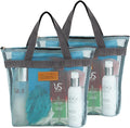 Mesh Shower Caddy Bag Portable Hanging Toiletry and Bath Organizer by TOPASION