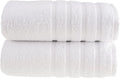 HALLEY Turkish 2 Pack Premium Bath Towels 650 GSM Highly Absorbent Super Soft by HALLEY-TurkishCottonTowels