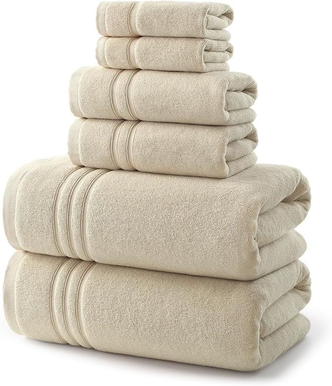 REDKISS 6 Piece Luxury Bath Towel Set by REDKISSOnline