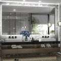 TETOTE 72 x 36 Inch LED Backlit Bathroom Mirror by TETOTE