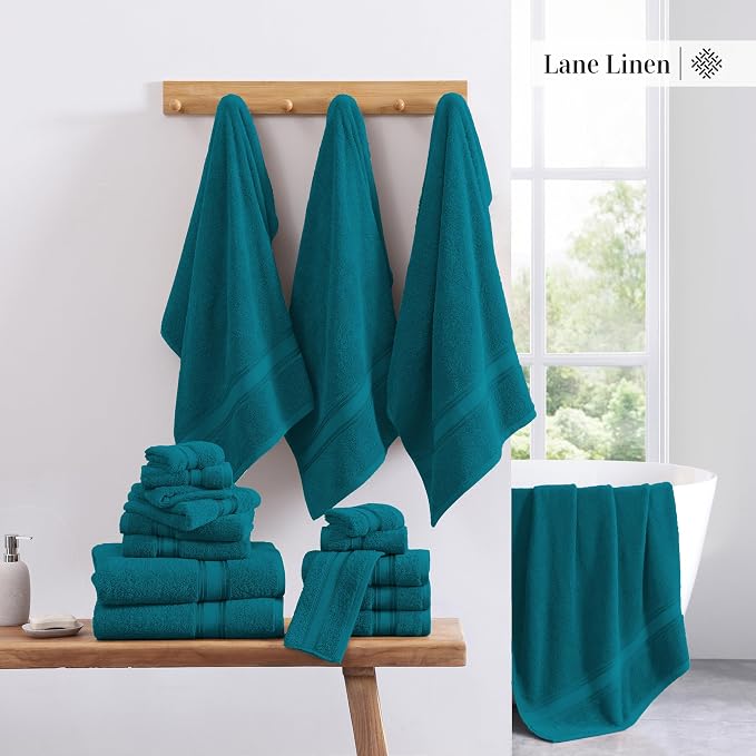 LANE LINEN Luxury Bath Towels Set - Image 5