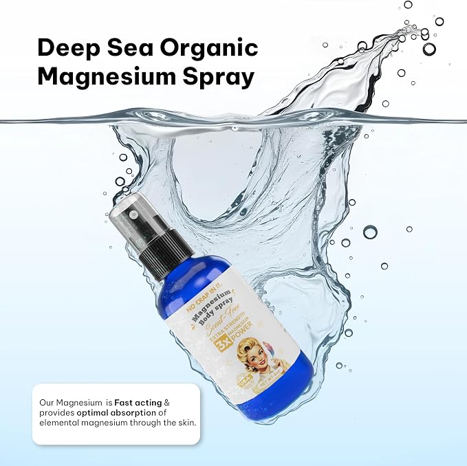 No Crap In It Magnesium Spray, Triple Action!- Your Way to Wellness | Immediate - Image 2