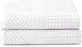 Texere 100% Organic Cotton Diamond Jacquard 700 GSM Luxury Bath Towel Sets by TexereSilk