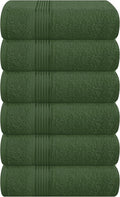 Belizzi Home Ultra Soft Cotton 6 -Piece Hand Towel Set 16x24, Spa by Unknown