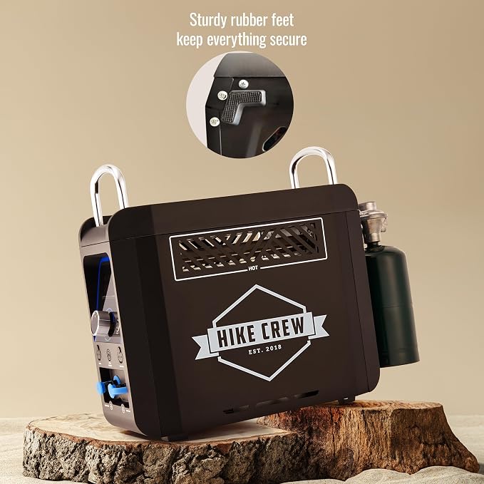 Hike Crew Propane Water Heater & Shower Pump | Rechargeable Portable Outdoor - Image 9